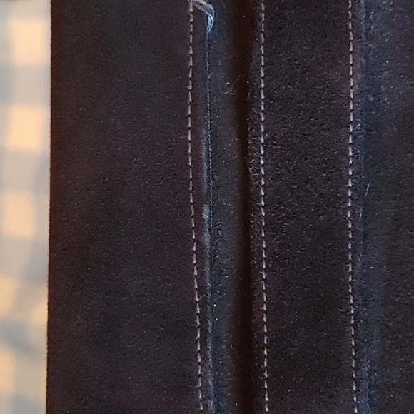 Vintage Paragon envelope clutch Brown faux suede - Picture 6 of 11